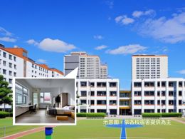 以台灣私立高中為基地集中提供外籍老師住宿與日常作息管理